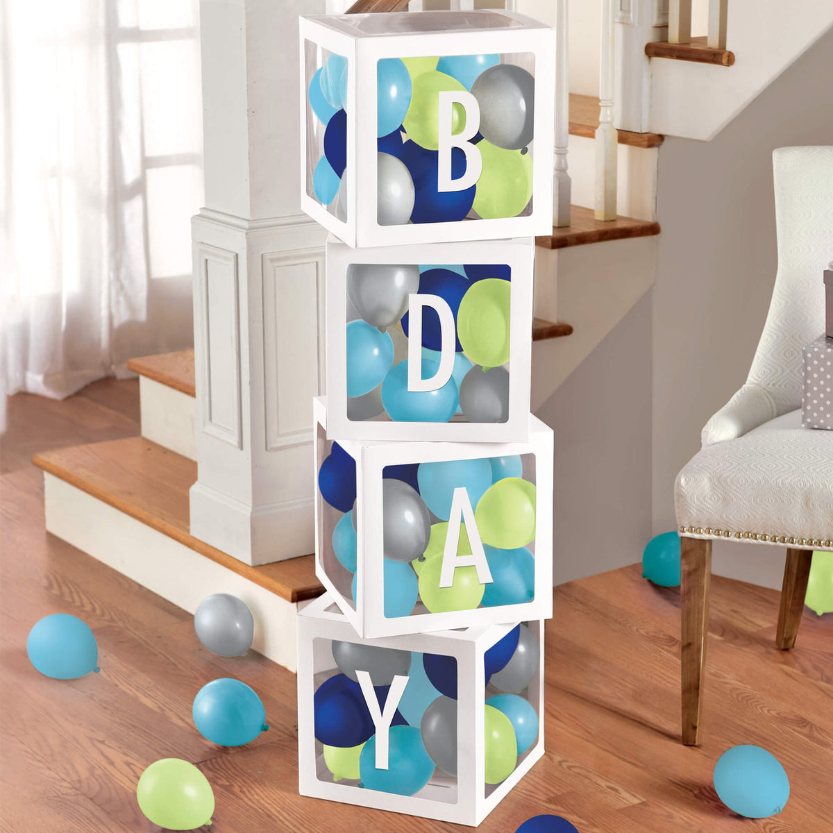 Kit Balloon Boxes BDAY C/1