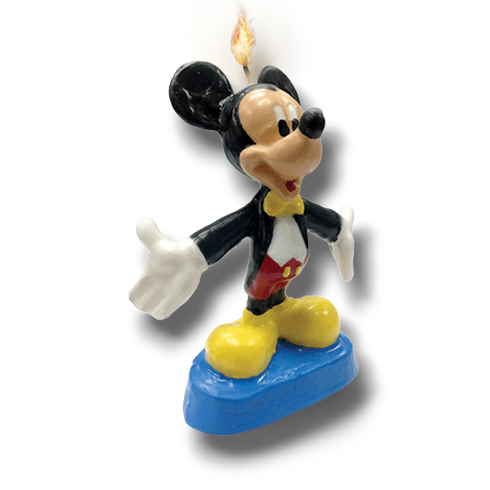 Vela Figura Mickey Mouse C/1