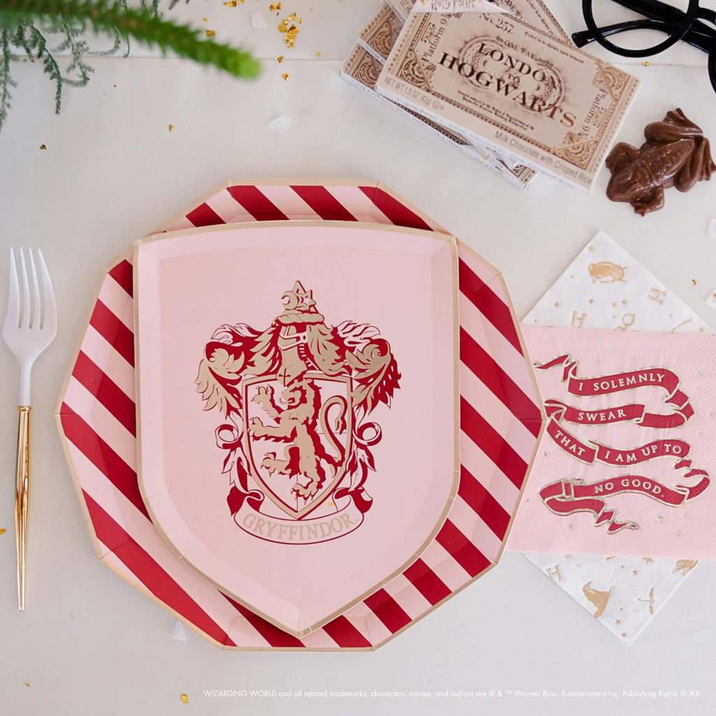 Plato Figura Escudo Hogwarts / Harry Potter C/8