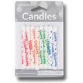 Velas Espiral Happy Birthday C/8