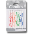 Velas Espiral Happy Birthday C/8