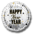 Balloon 18" Elegant Happy New Year C/1