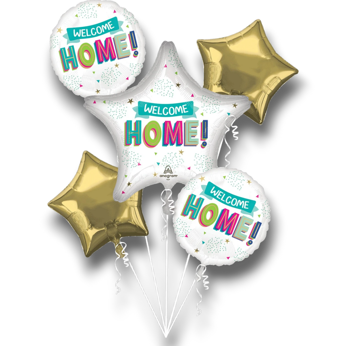 Balloon Bouquet Welcome Home C/5