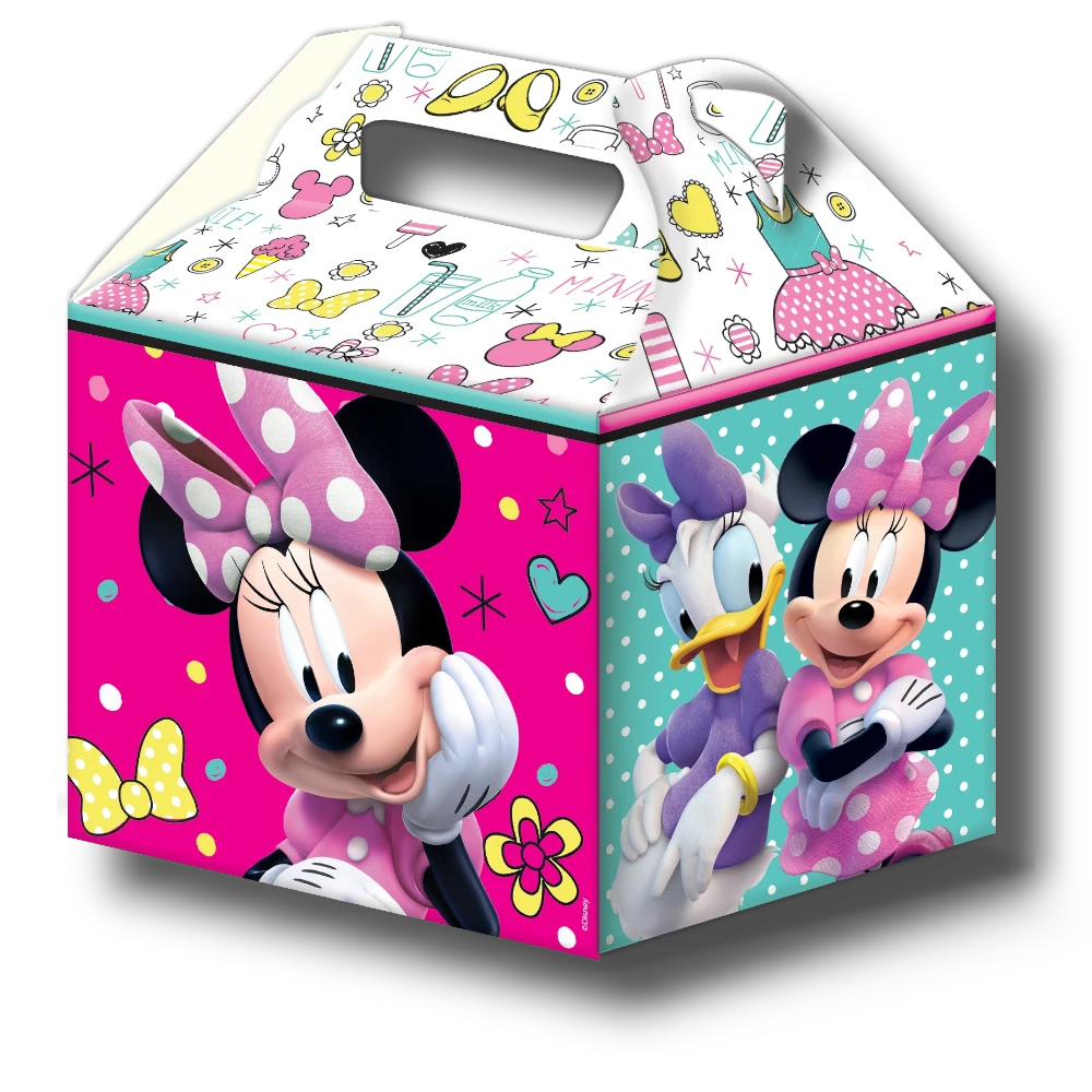 Cajas Para Dulces Minnie Mouse C/6