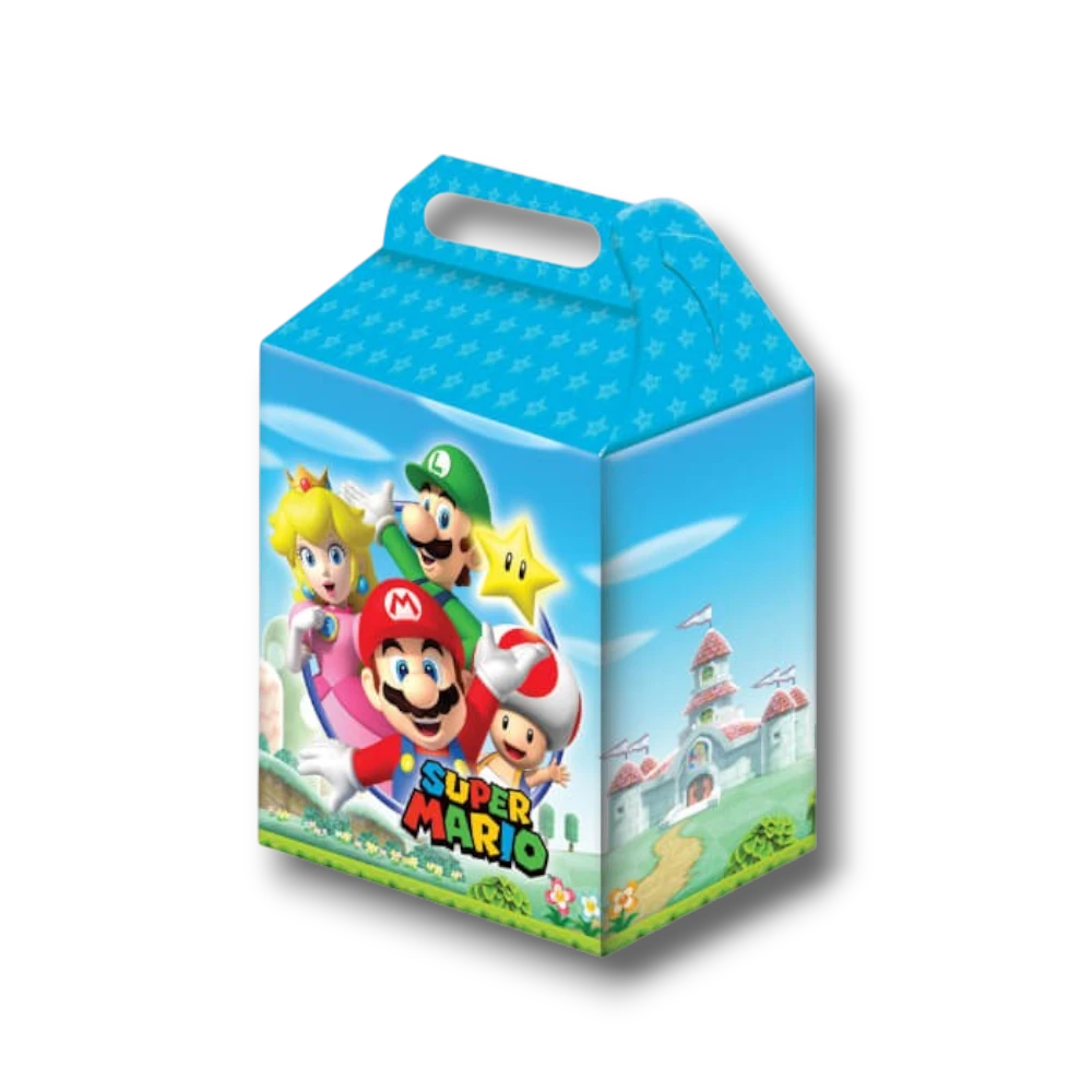 Caja Para Dulces Chica Mario Bros C/6