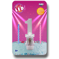 LED Candle Number 1 C/1