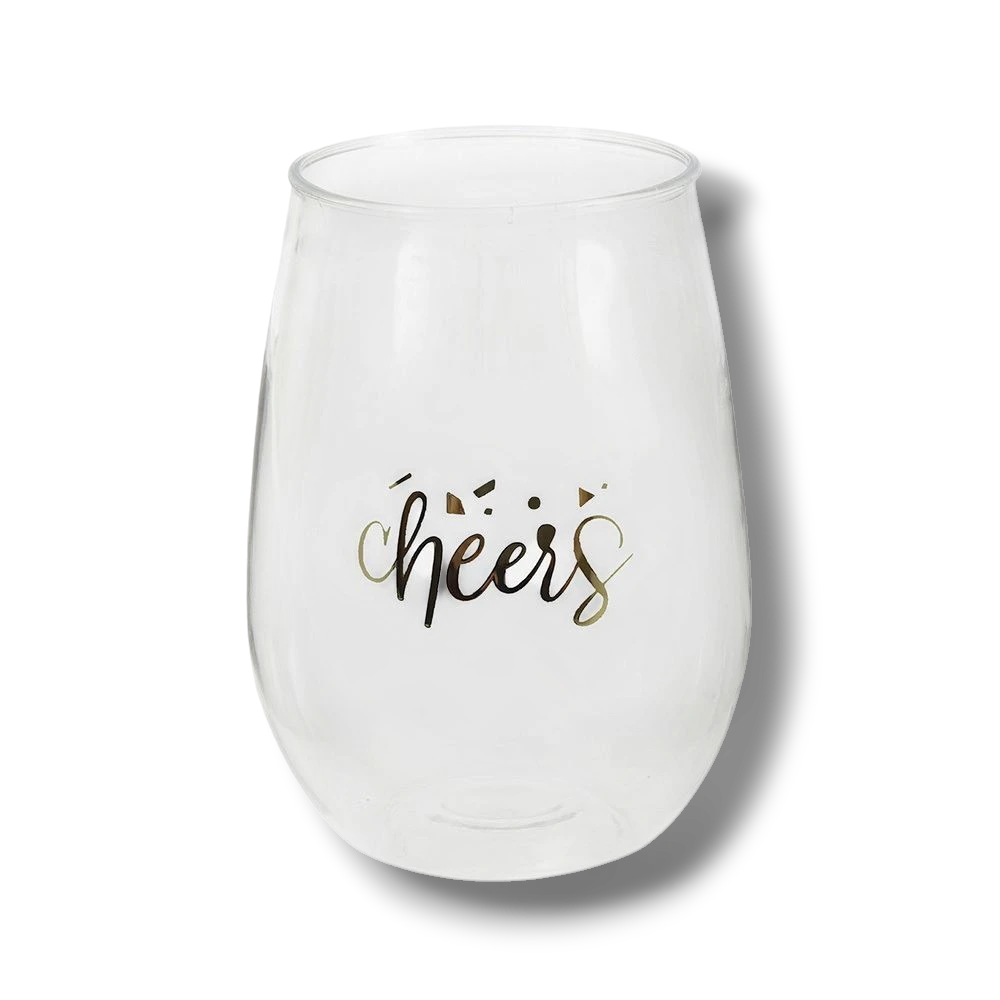 Vaso Transparente Cheers C/1