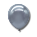 Bolsa De Globos Chrome 9" Plata C/50