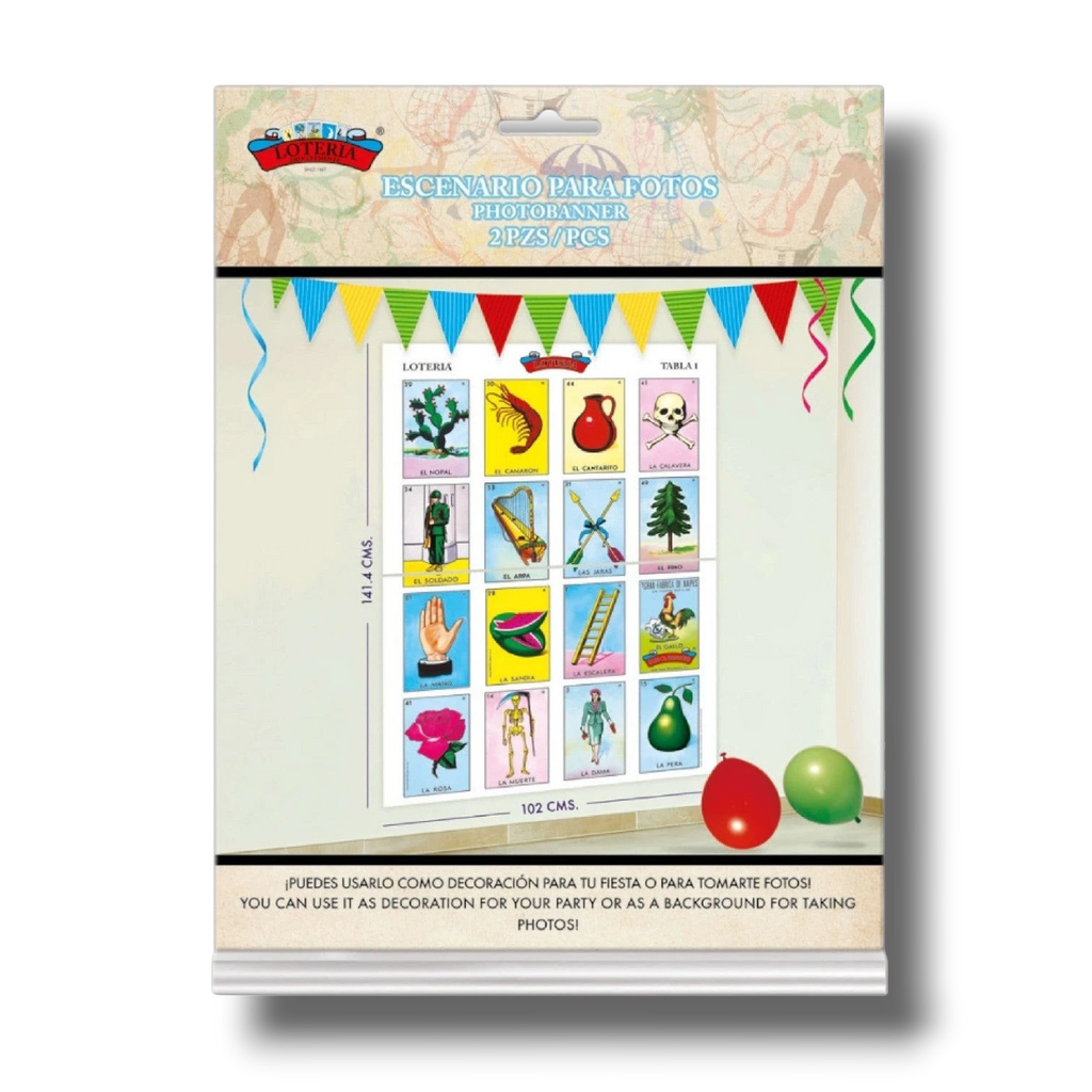 Photo Banner Mexican Loteria C/1
