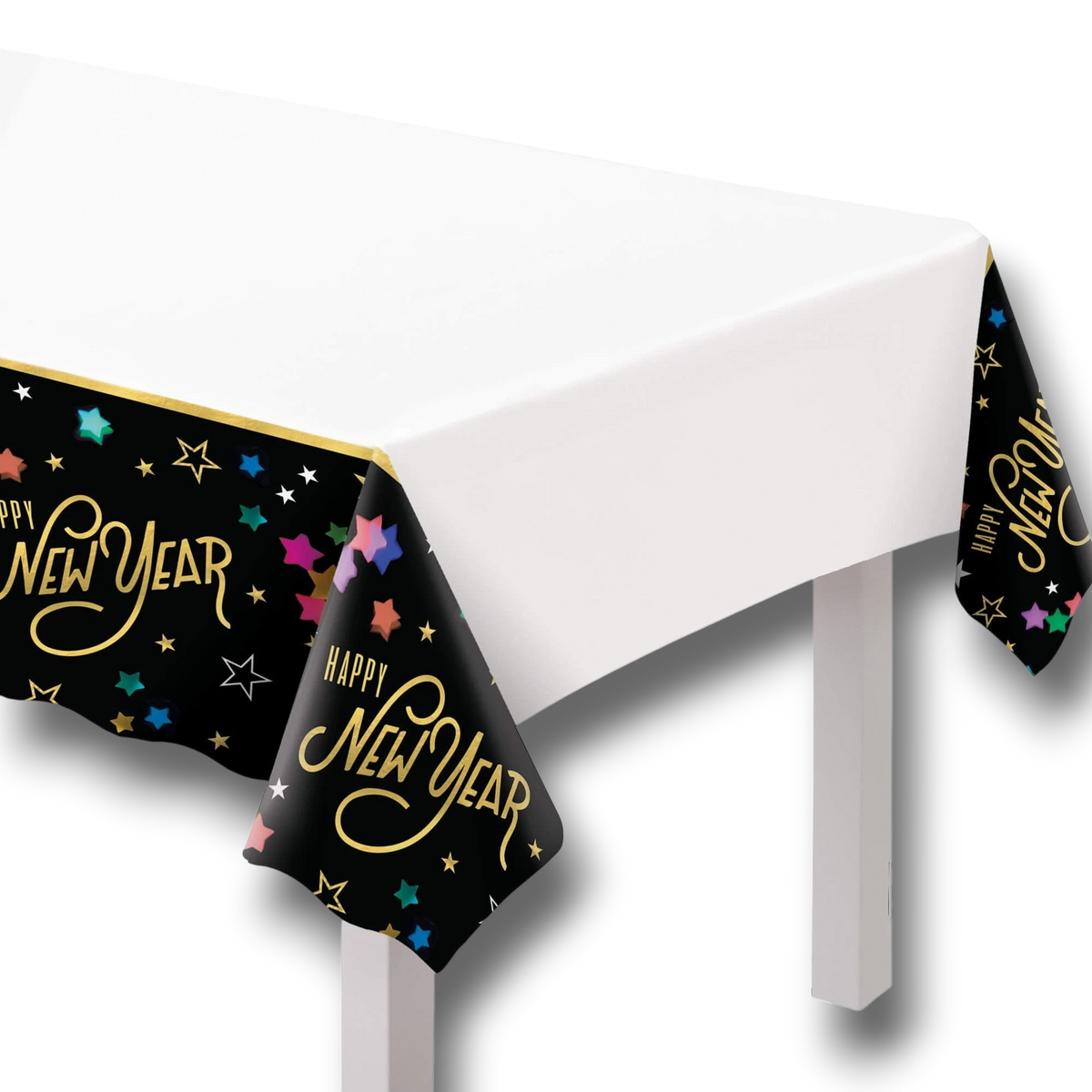 Happy New Year Starlight Tablecloth C/1