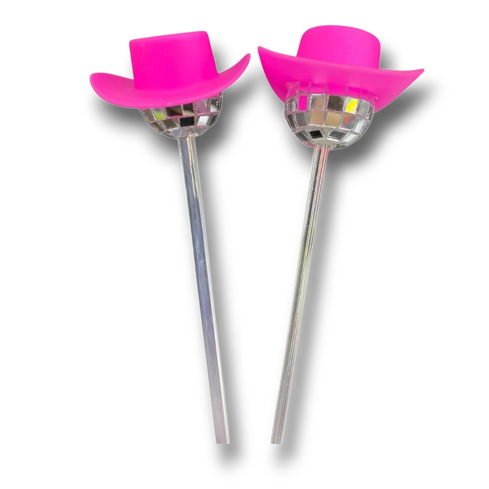 Agitador Bola Disco Y Sombrero  C/1