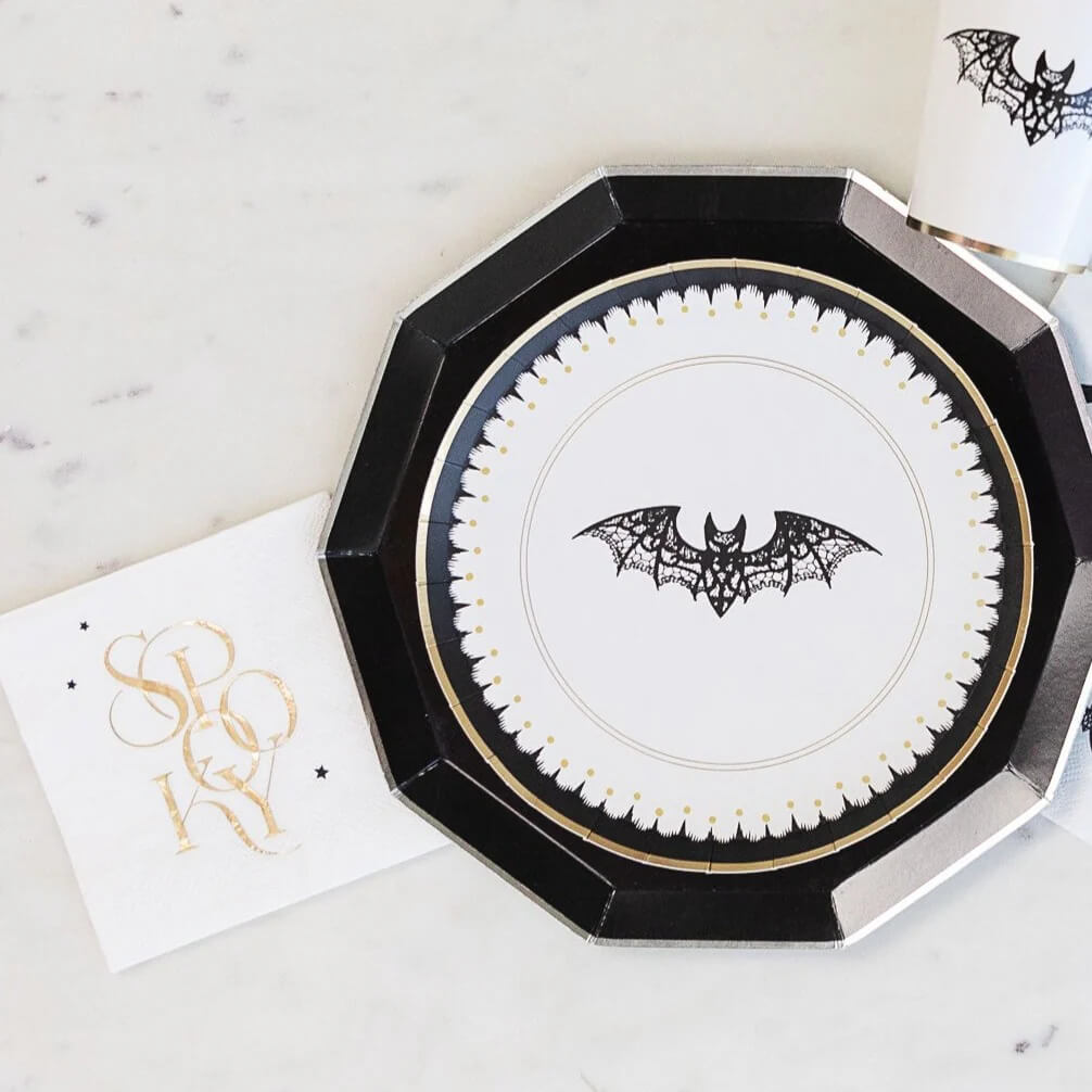 CH Spooky Foil Napkin C/20