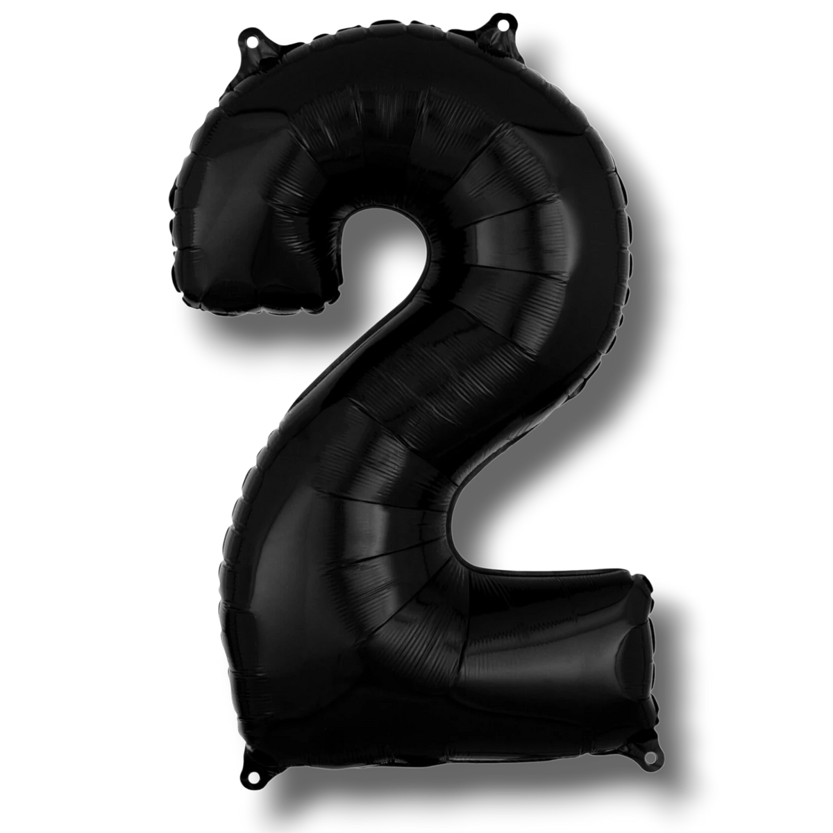 Globo 26" Numero 2 Negro C/1