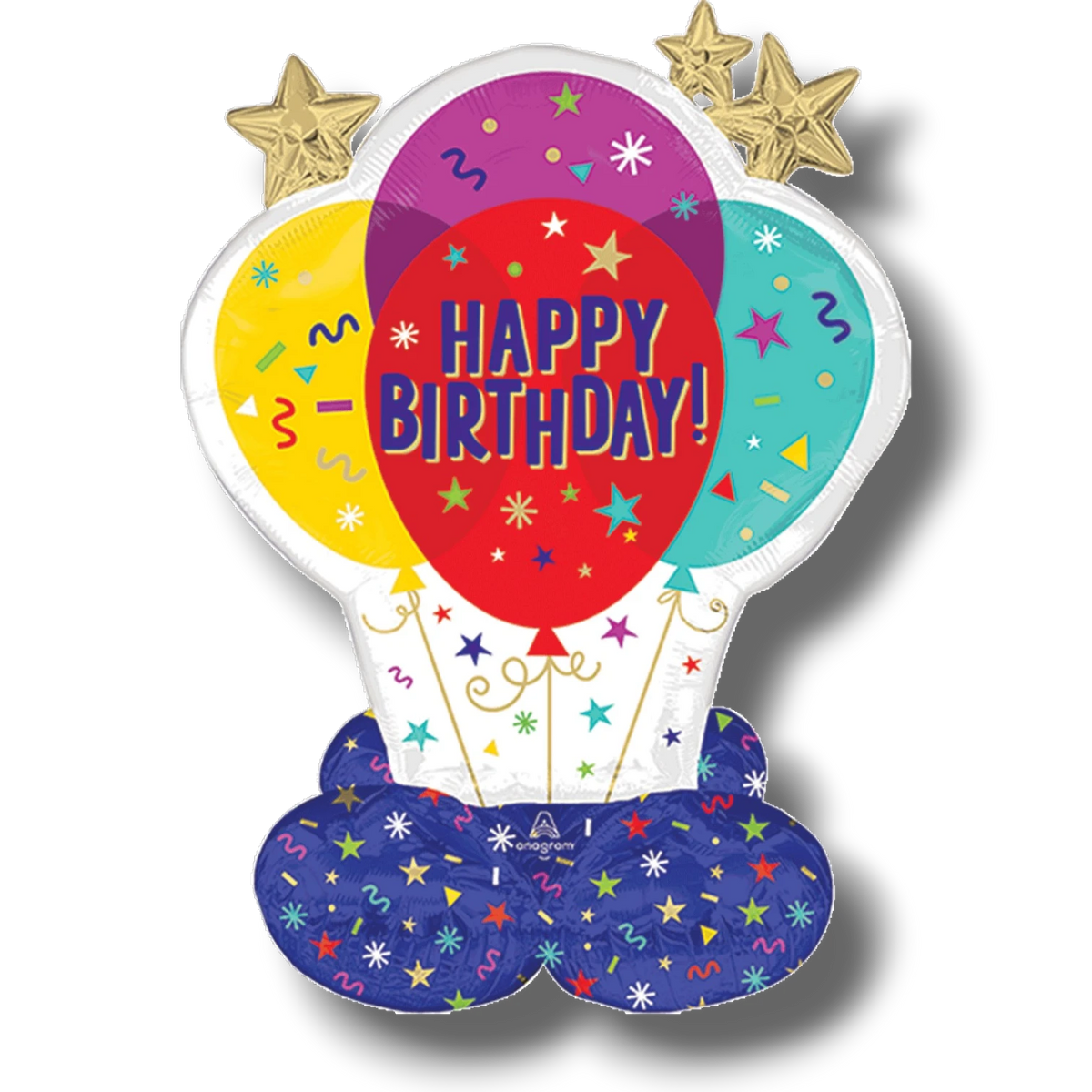 Globo Airloonz Jr Balloon Happy Birthday C/1