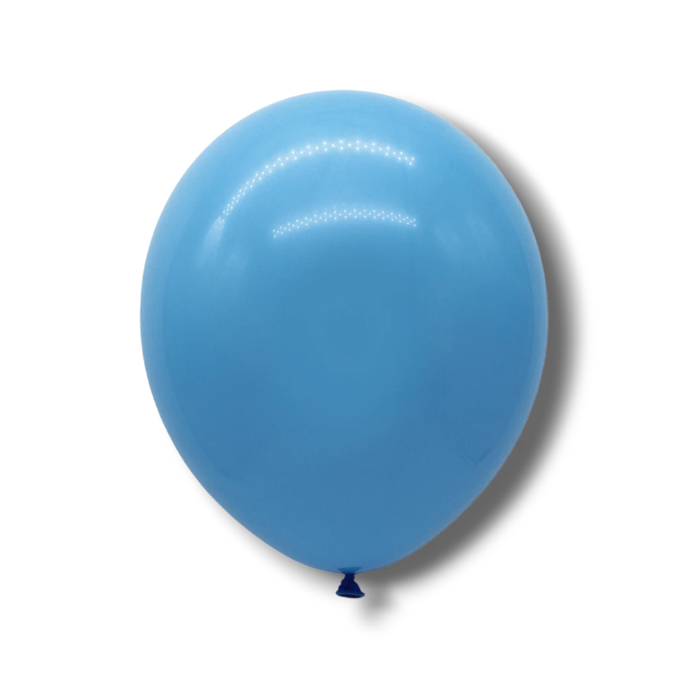 Bolsa De Globos 11" Azul Cielo Baby Blue C/50