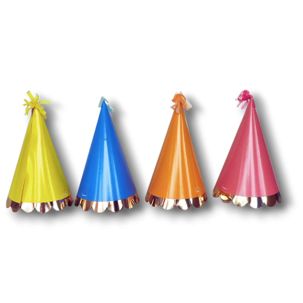 Mini Gorritos Colores Foil  C/8
