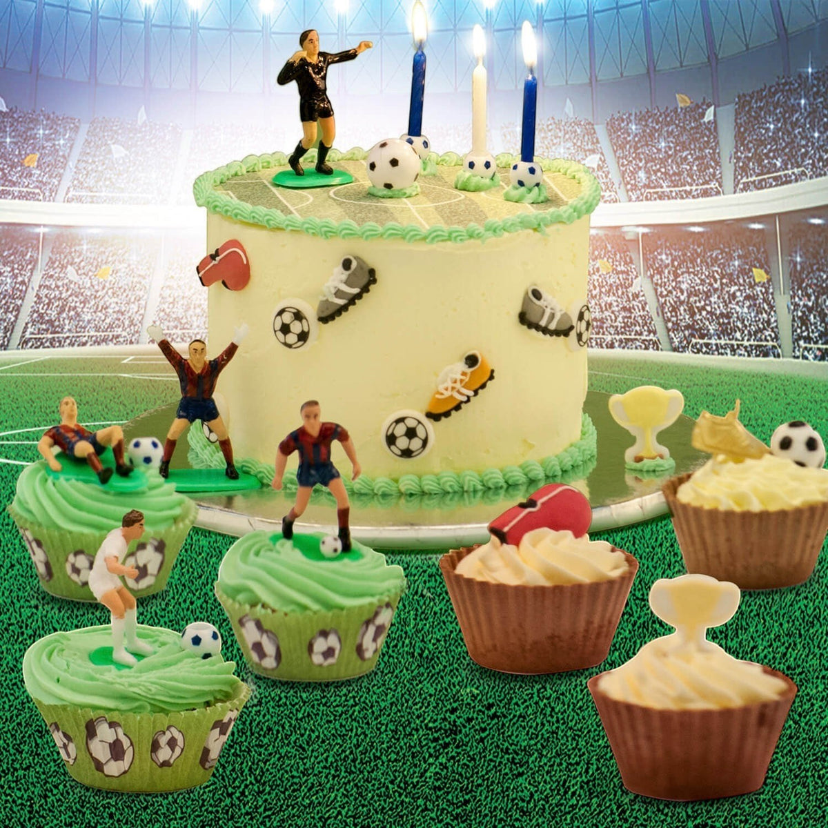 Vela Cumpleaños Futbol C/12