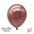 Chrome Balloon Bag 11" Rose Gold C/50
