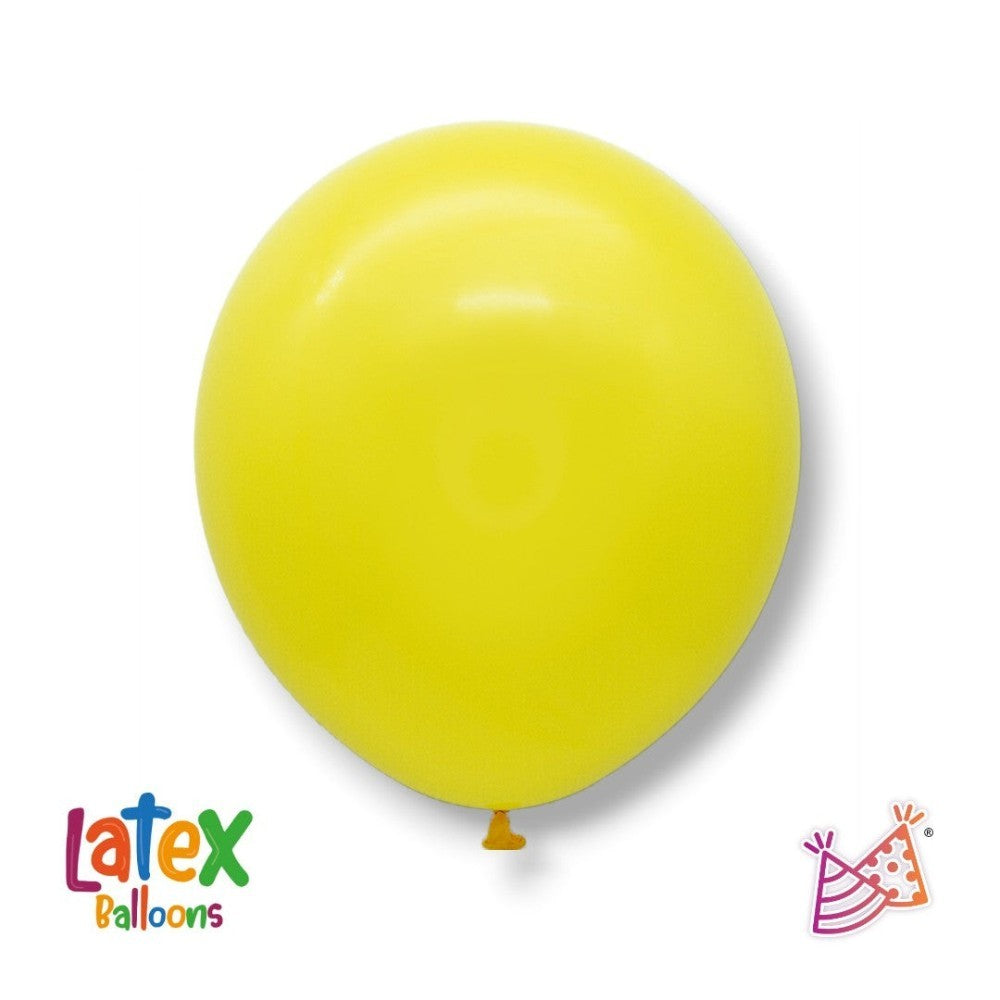 Bolsa De Globos 11" Amarillo Sunrise C/50