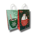 Christmas Rectangular Bond Bag with Mugs (1 per bag)