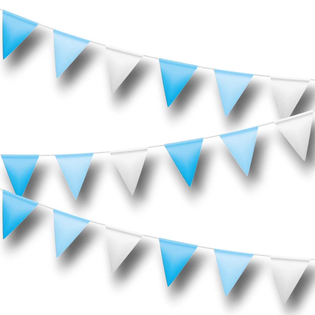 Banderin Azul Turquesa C/1