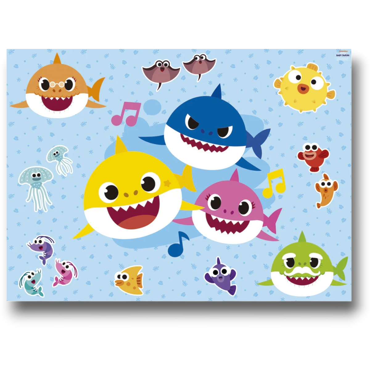 Papel Envoltura Baby Shark C/1