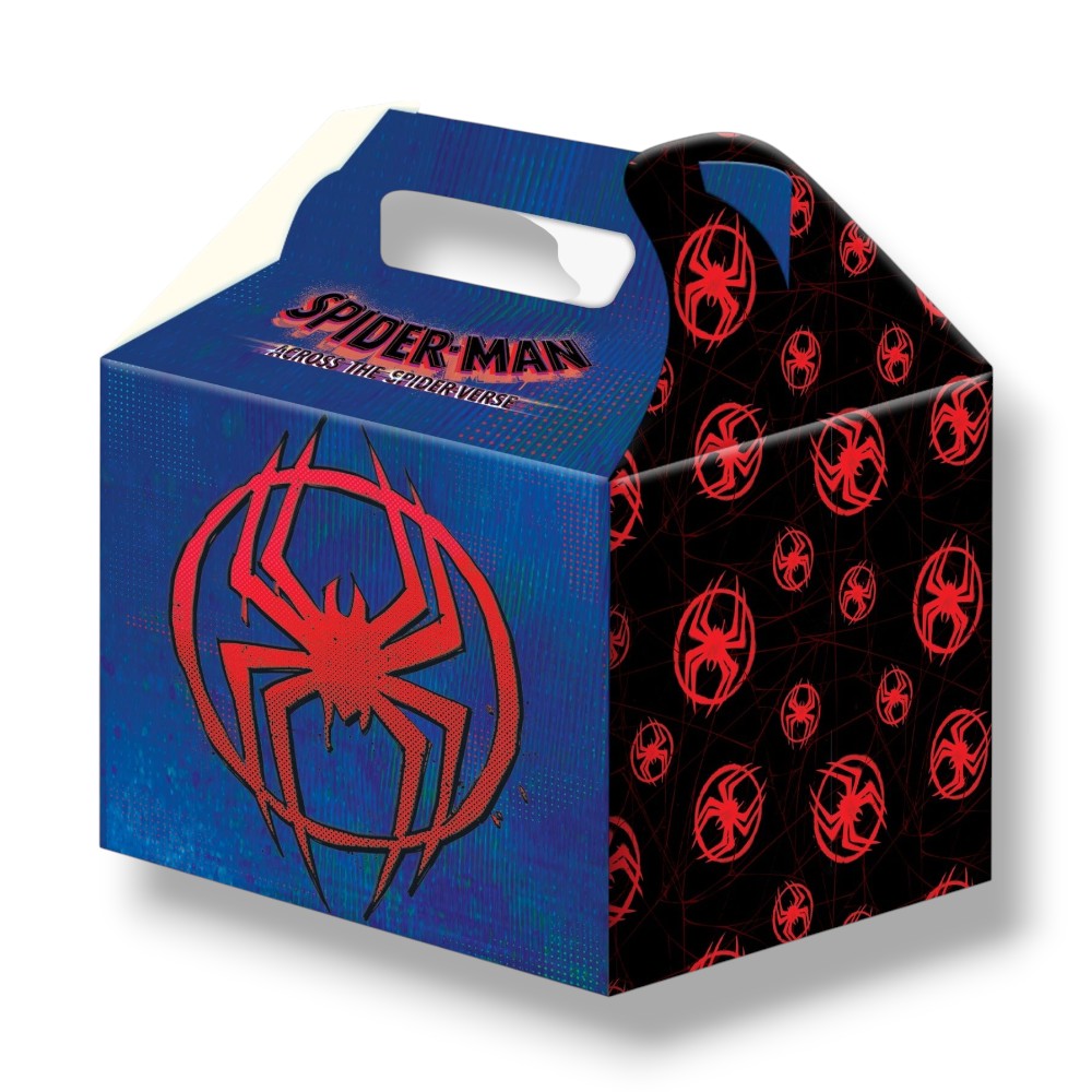 Caja Para Dulce Spiderman Across The Spiderverse  C/6