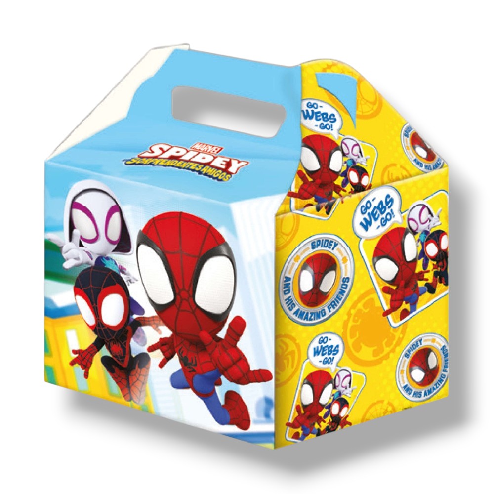 Caja Para Dulces Spidey C/6