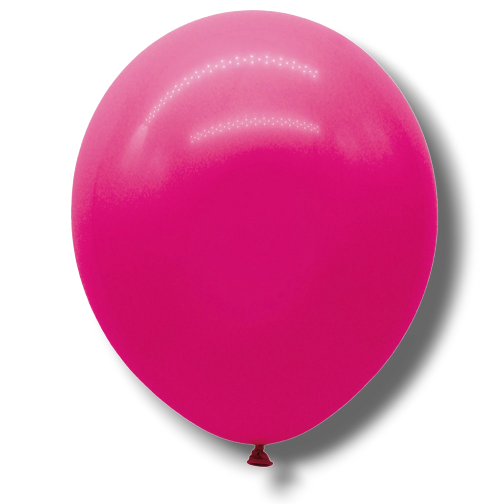 Bolsa De Globos 9" Fucsia French C/50
