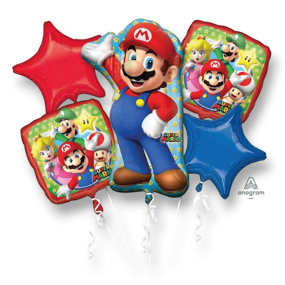 Globo Bouquet Super Mario C/5