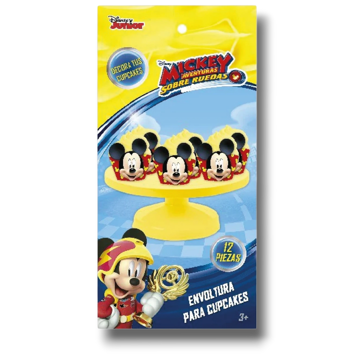 Envoltura Para Cupcakes Mickey C/12