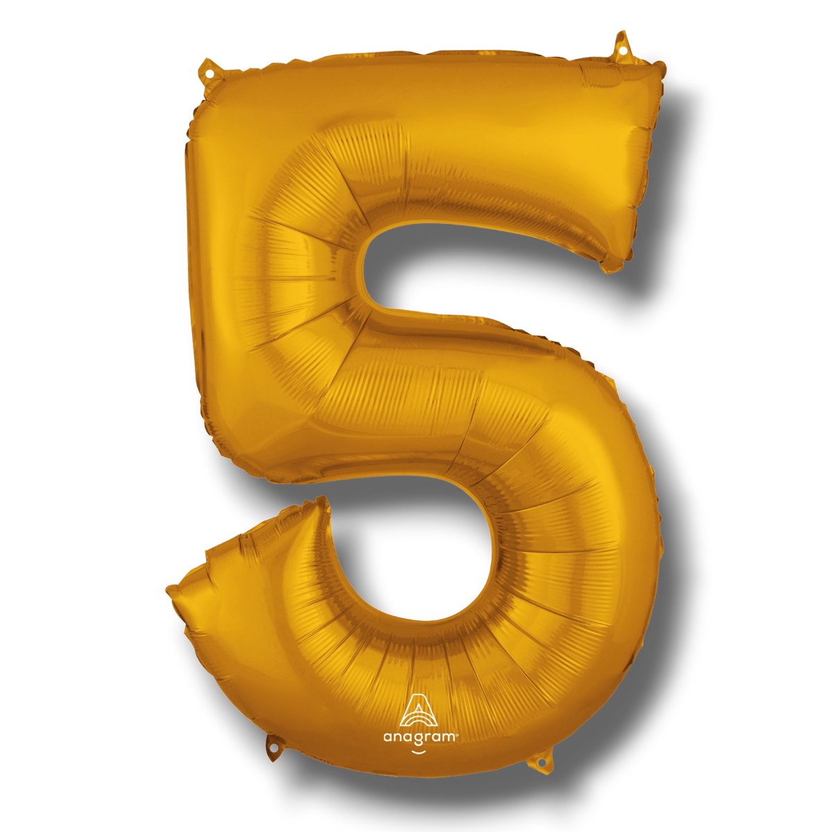 Globo 36" Numero 5 Oro C/1