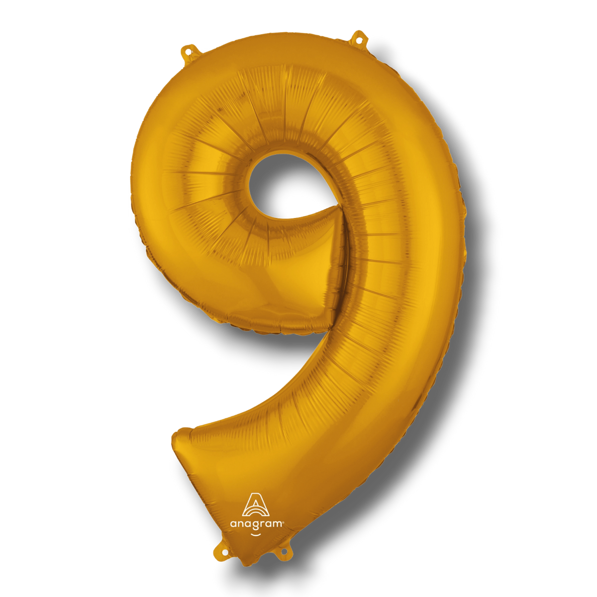 Globo 36" Numero 9 Oro C/1
