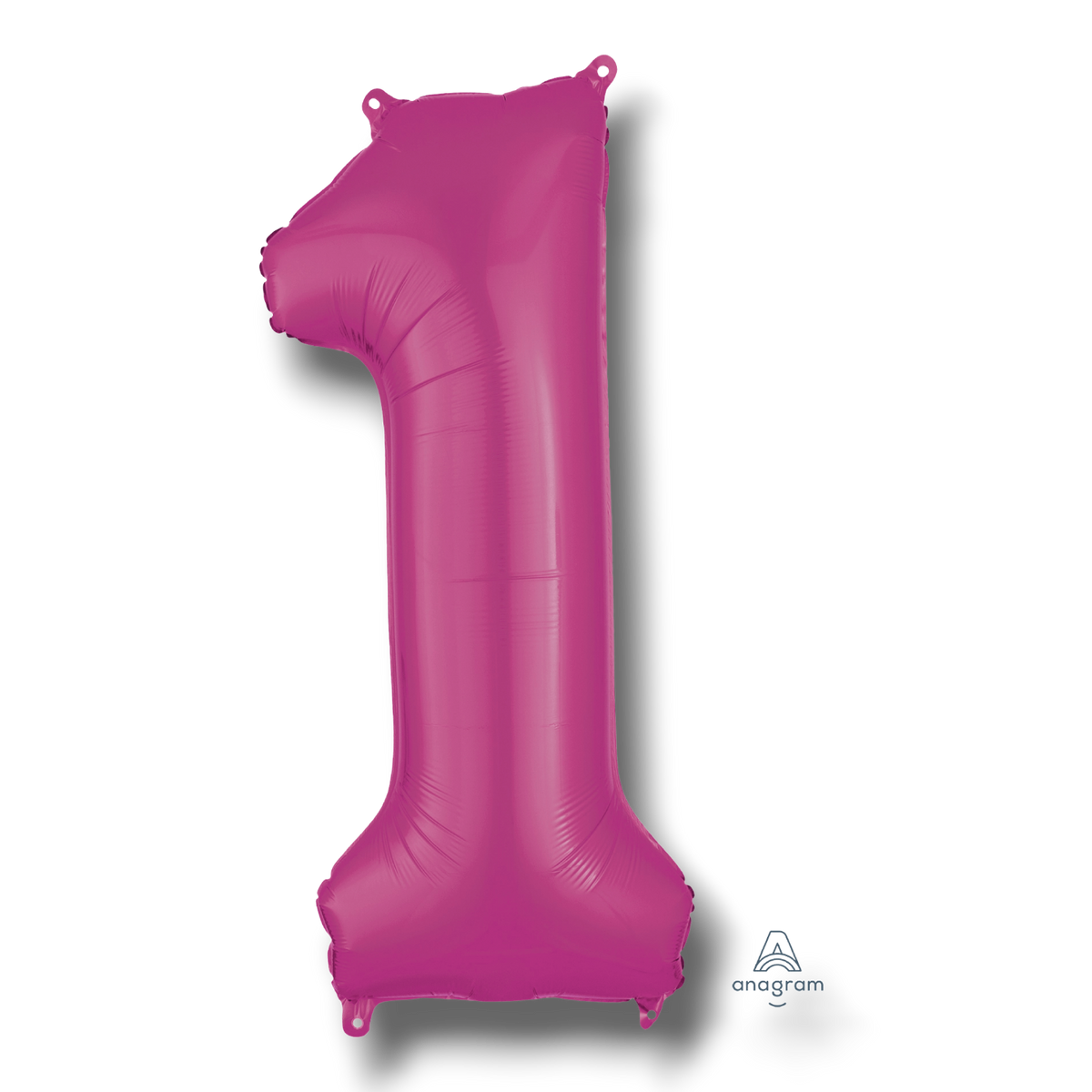 Globo 36" Numero 1 Magenta C/1