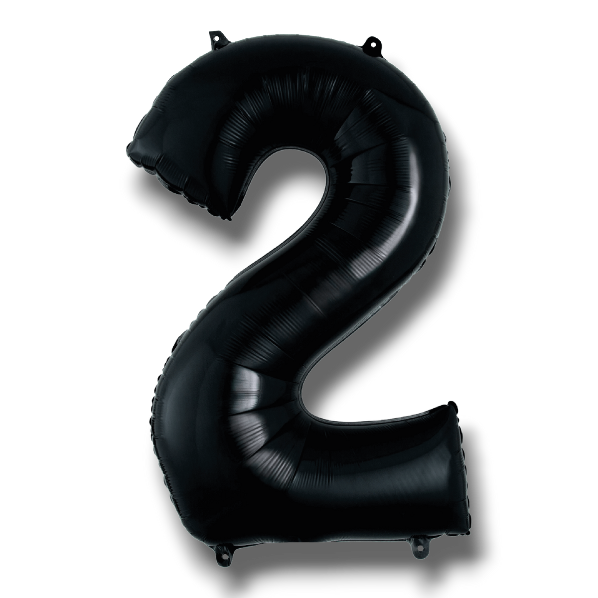 Globo 36" Numero 2 Negro C/1
