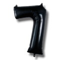 Balloon 26" Number 7 Black C/1