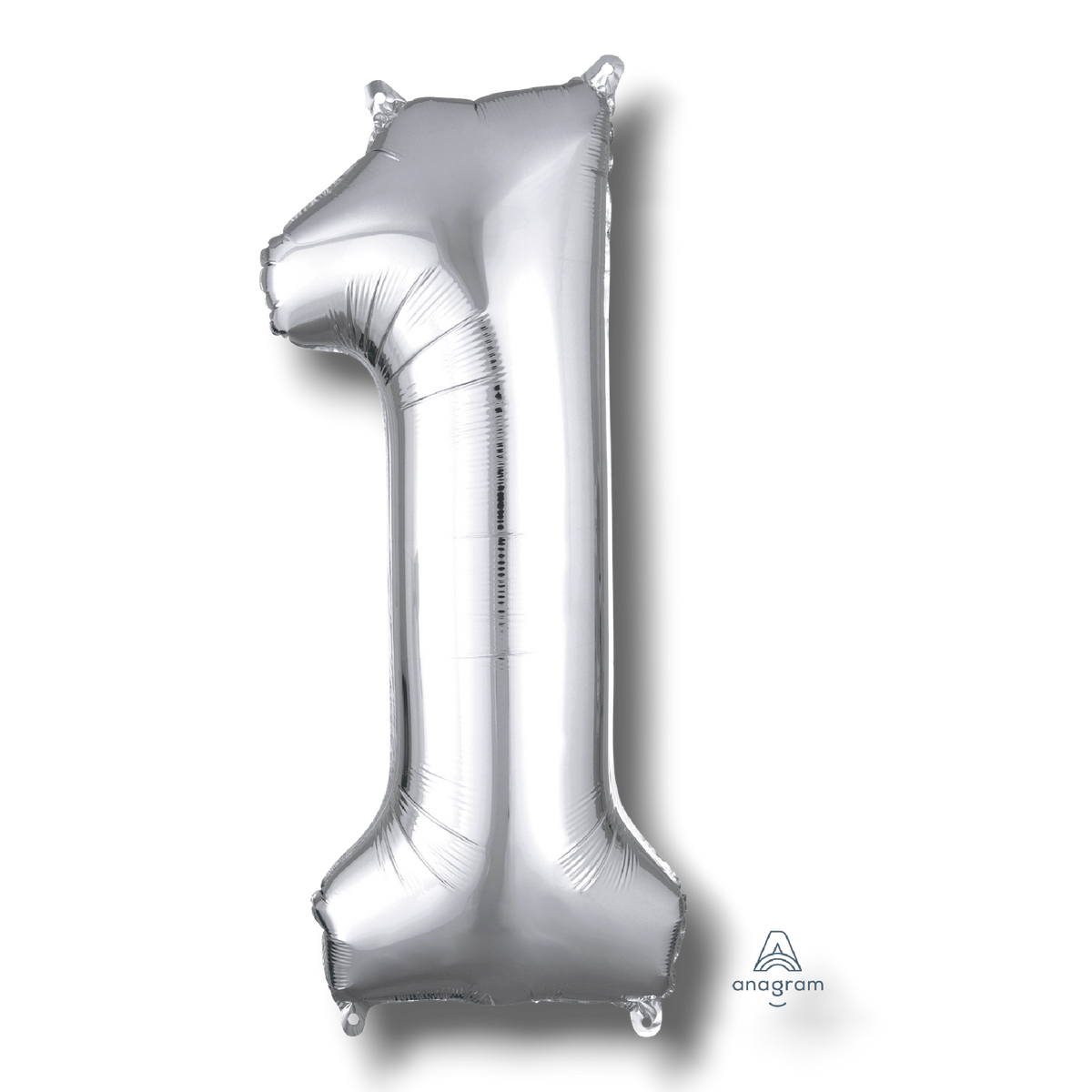 Globo 36" Numero 1 Plata C/1