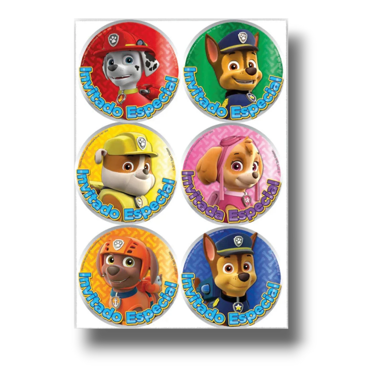 Distintivo Paw Patrol C/24