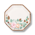 Plato 10" Pink Blooms C/8