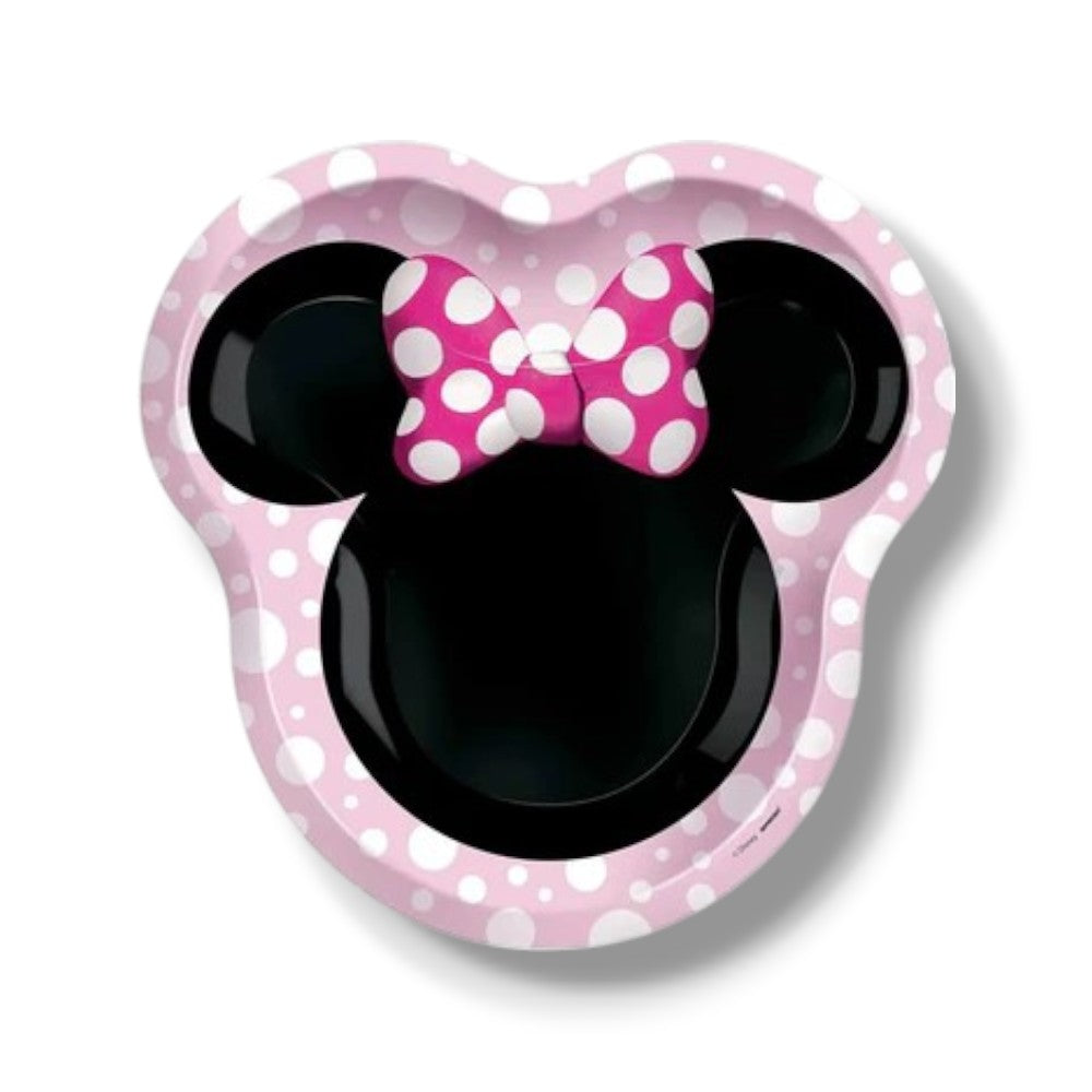 Plato 10" Figura Minnie Mouse C/8