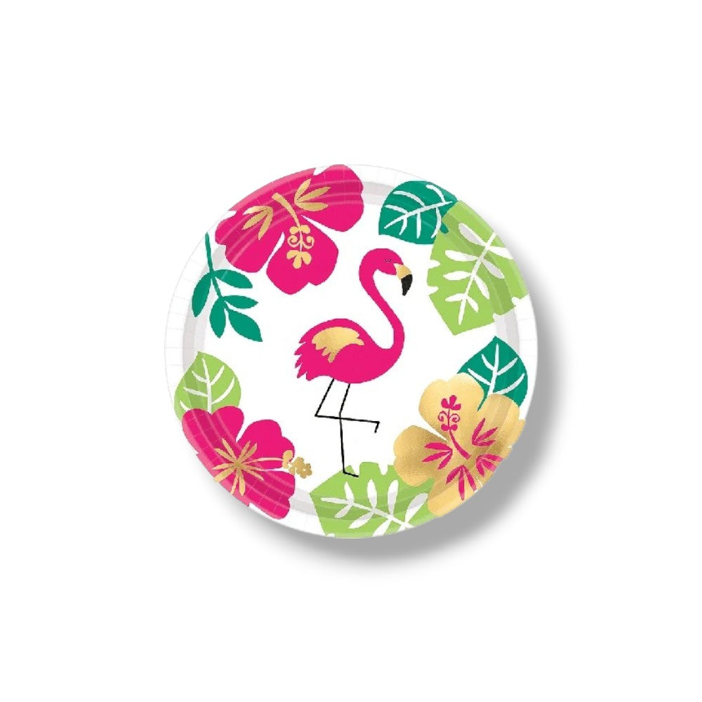 Plato 7" Aloha Flamingo C/8