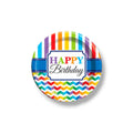 7" Bright Birthday Plate (6 Pack)