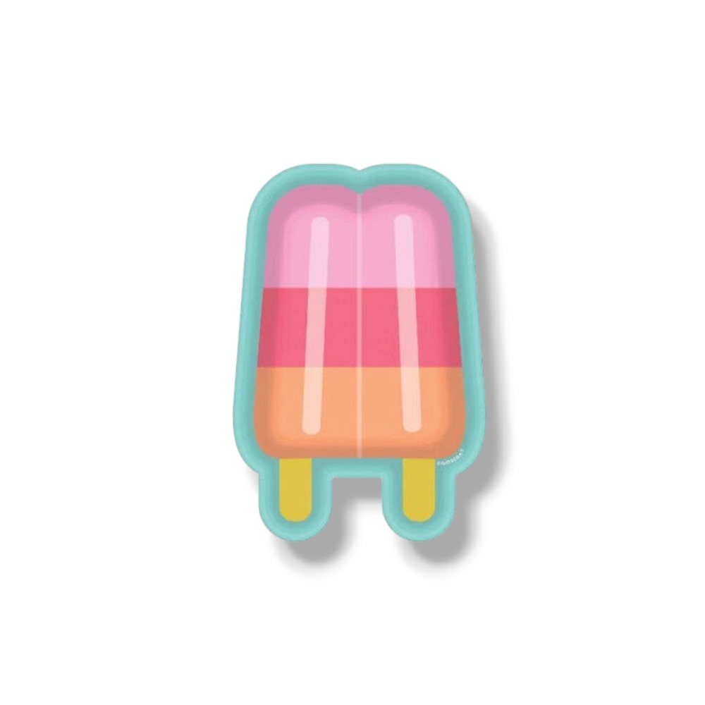 Plato 7" Figura Paleta De Hielo C/8