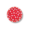 Plate 7" Fluttering Hearts C/8