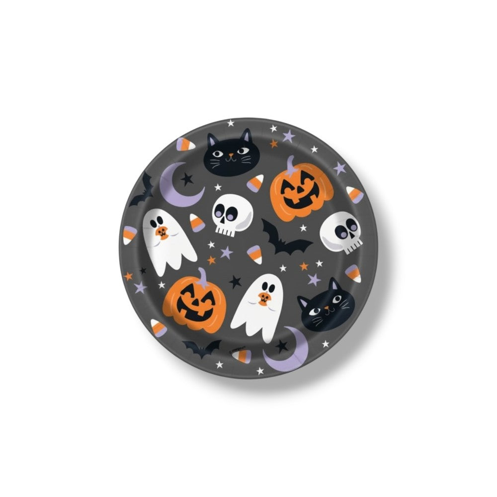 7" Halloween Night Plate C/8