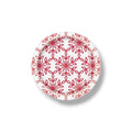 Plato 7" Merry Snowflakes C/8