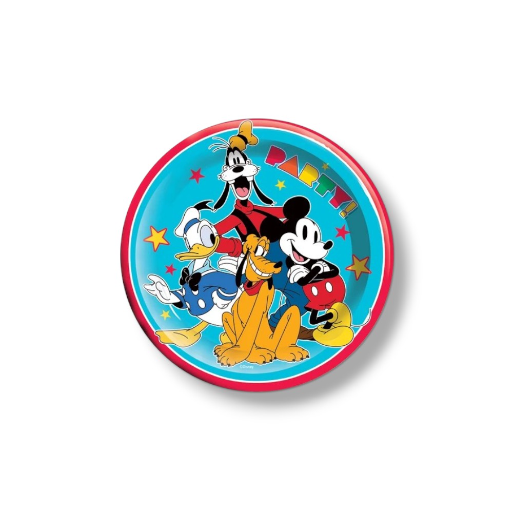 Plato 7" Mickey Clasico C/6