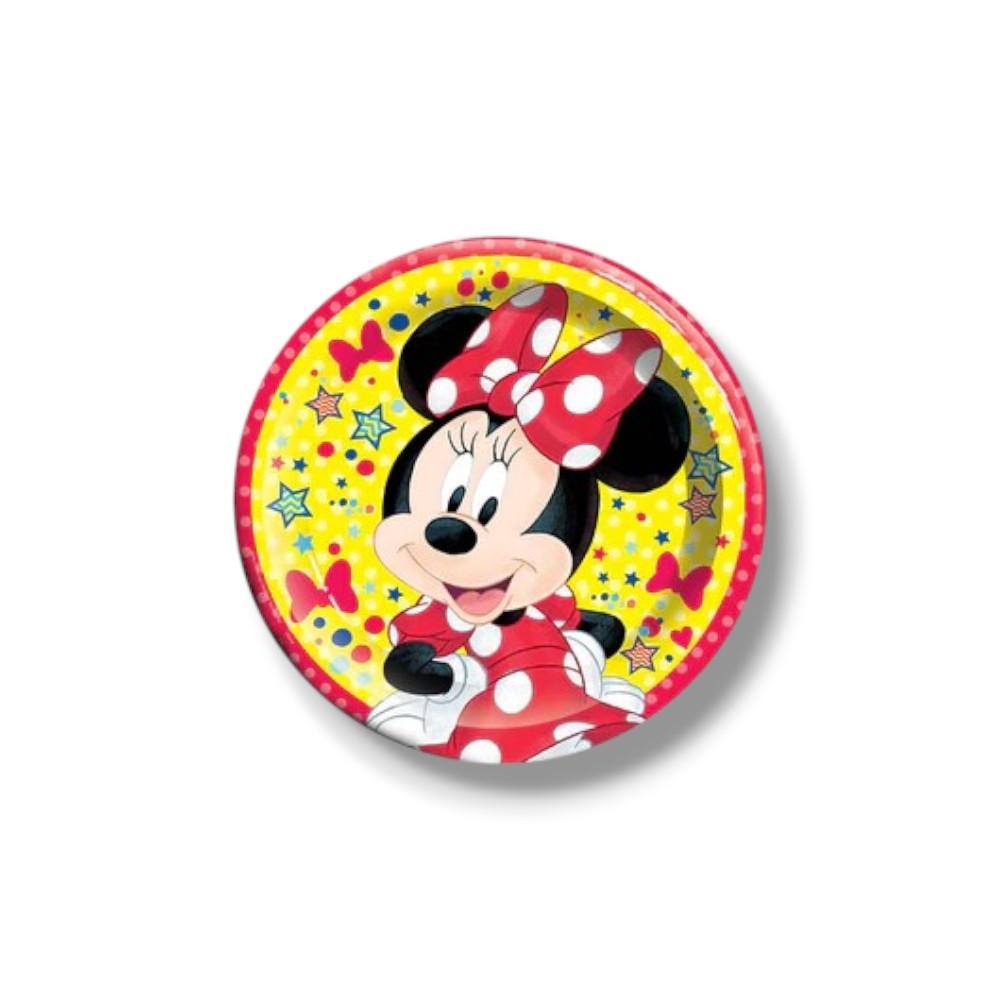 Plato 7" Minnie Mouse C/6