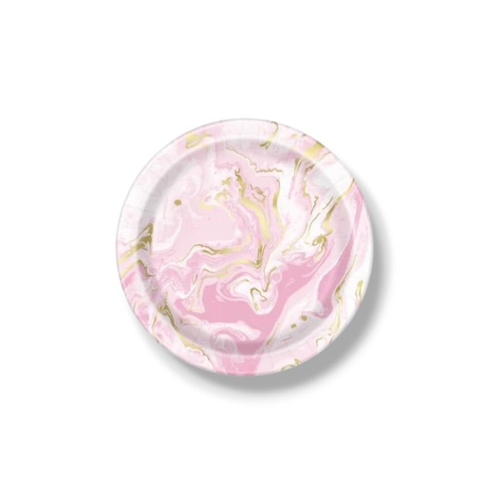 Plato 7" Pink Marble C/8