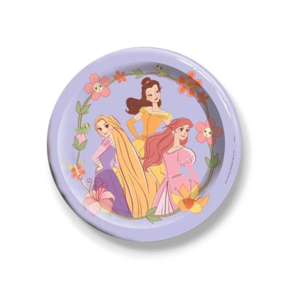 Plato 7"  Princesas C/6